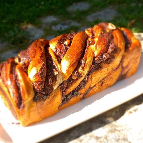 Babka Chocolat-Noisettes