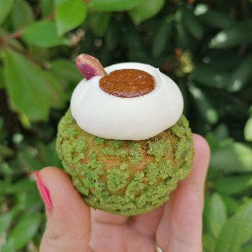 Choux Pistache/Fleur d’oranger